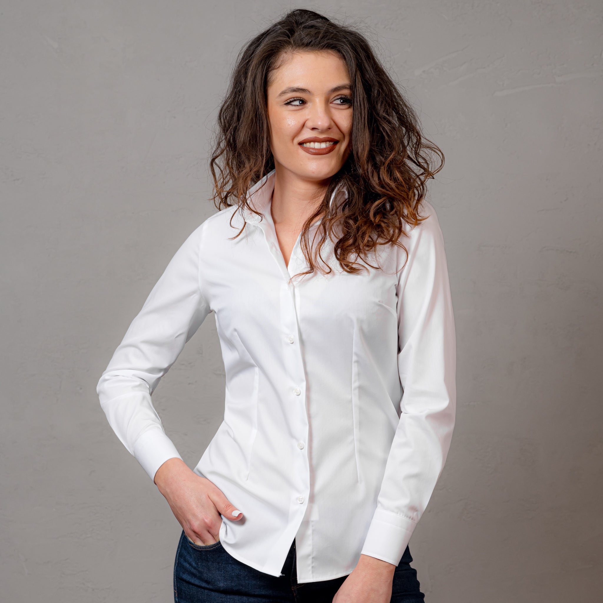 Camasa femei alba Merer