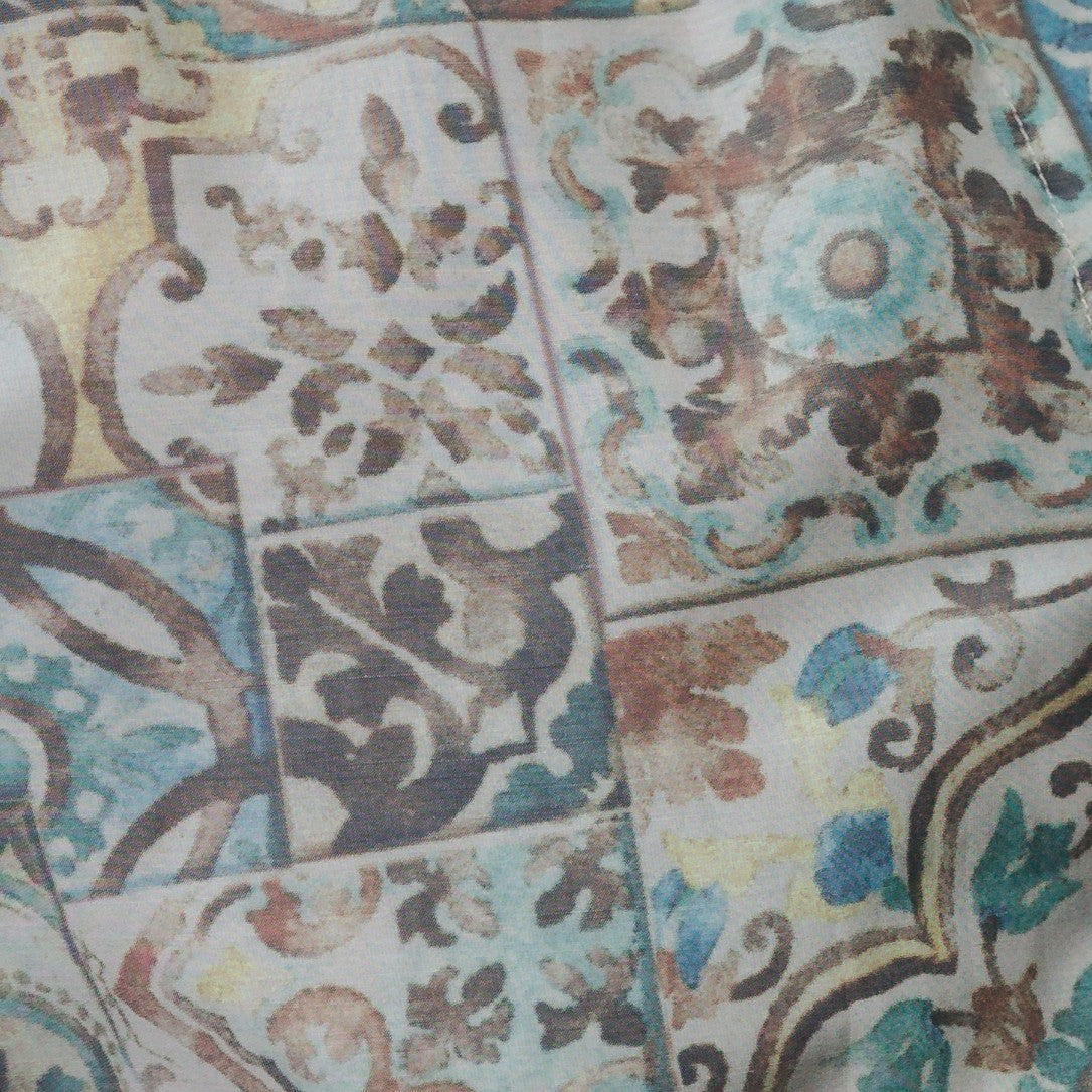 Men's casual shirt with Moroccan print Merer