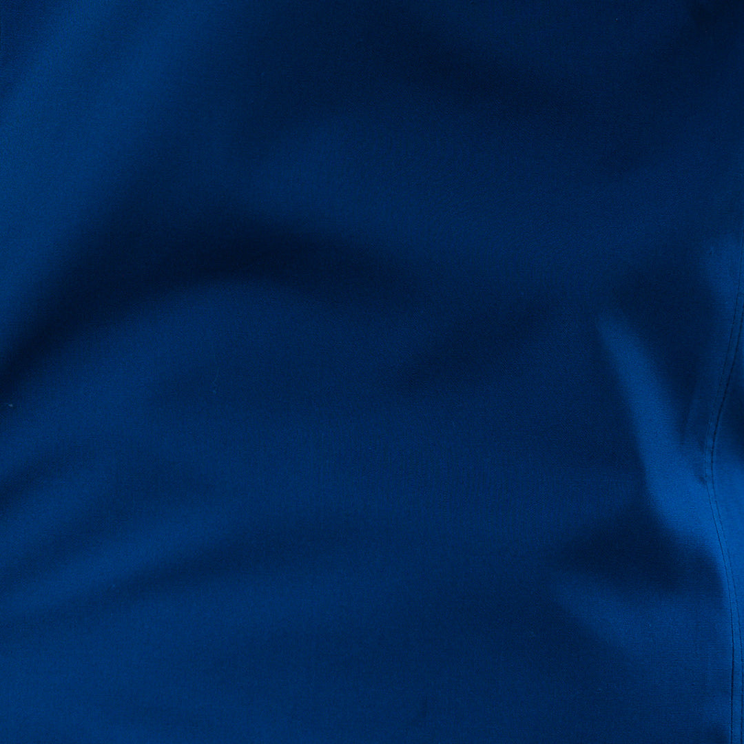 Men's casual navy blue shirt embroidered in three colors Merer