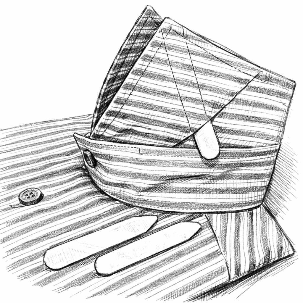 Pereche "Balene" pentru gulerul camasii Merer