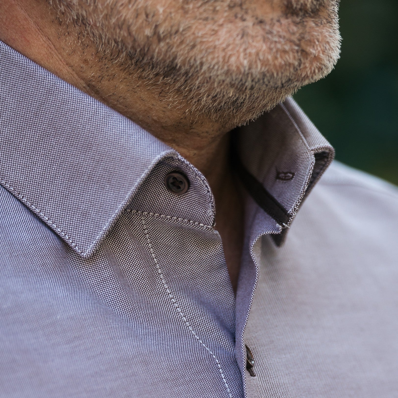 Camasa barbati casual bej Oxford Merer