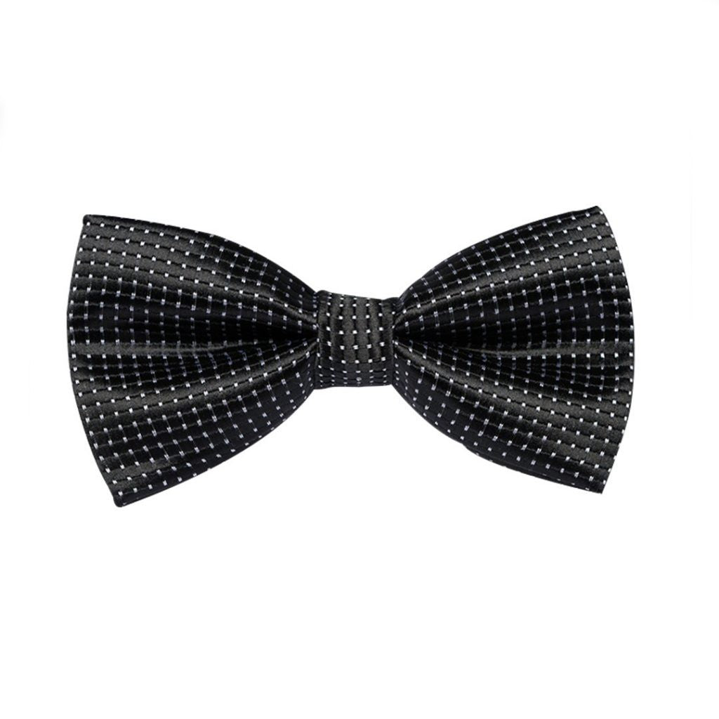 Papion negru cu buline fine