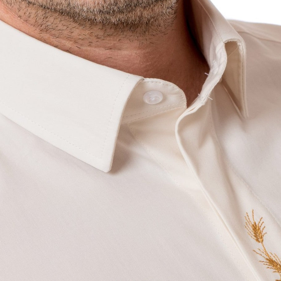 Camasa traditionala brodata spic de grau