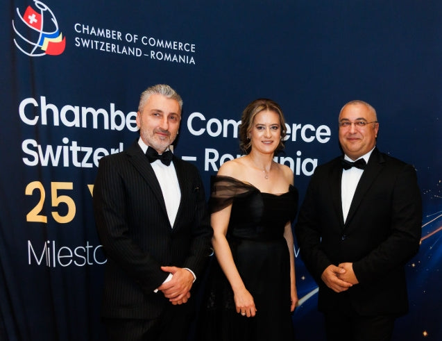 Swiss-Romanian Chamber of Commerce, Anniversary Gala – celebrating 25 years of activity in Romania.