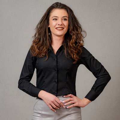 Merer women's black shirt