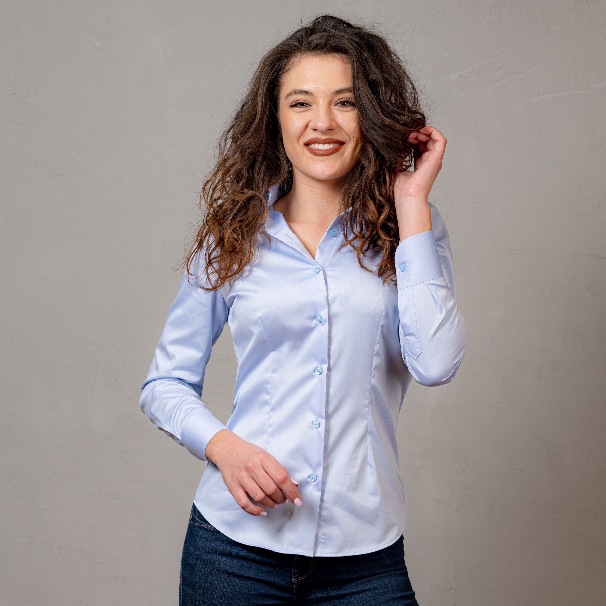 Camasa bleu femei Merer