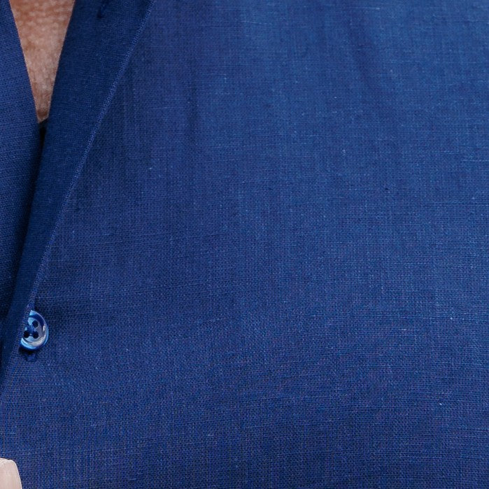 Men's casual navy blue shirt from IN Merer