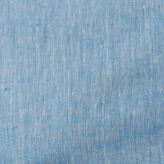 Blue IN shirt with partial slit and Merer logo