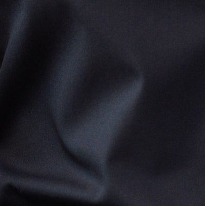 Men's black casua shirt with tunic collar and red embroidery Merer