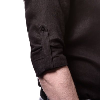 Men's casual black shirt from IN Merer