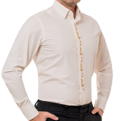 Camasa traditionala brodata spic de grau