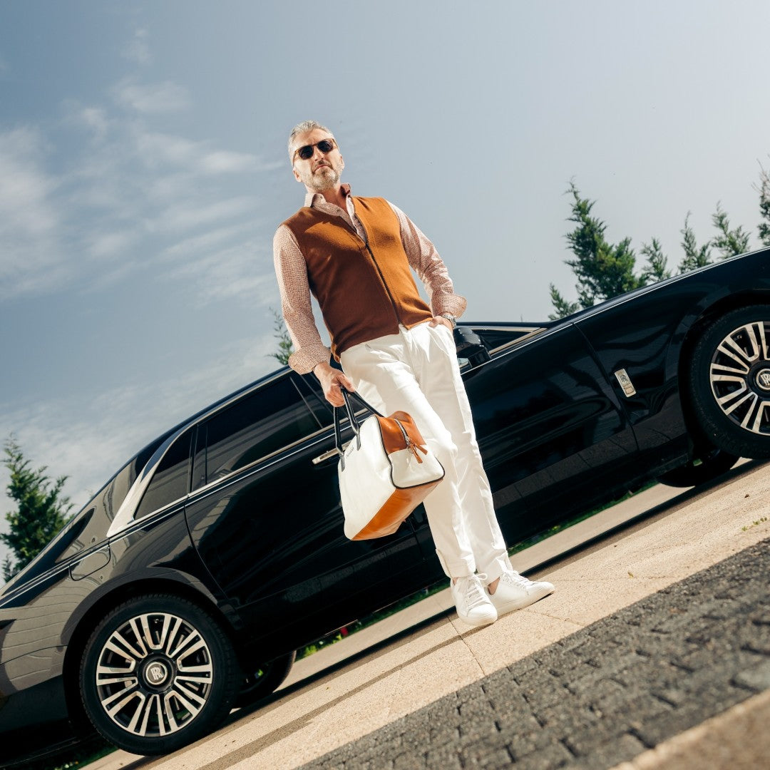 Camasa barbati casual cu buline multicolore Merer