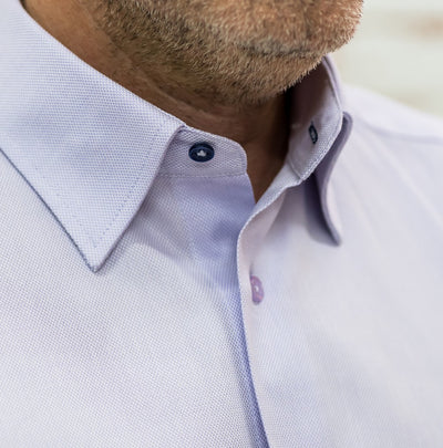 Camasa barbati business mov-lila Oxford Merer