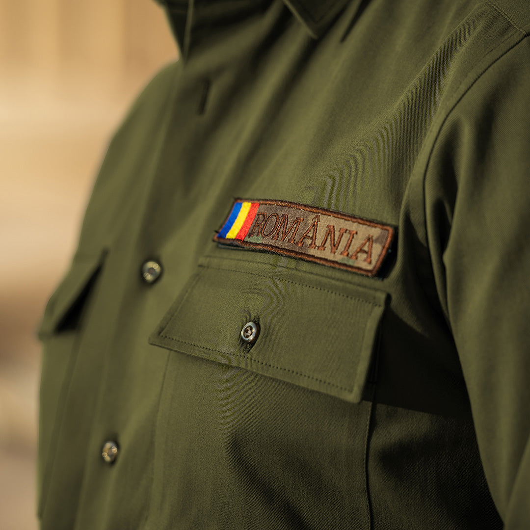 Camasa barbati casual tip "military" Merer