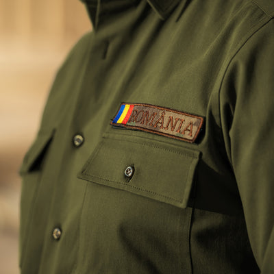 Camasa barbati casual tip "military" Merer