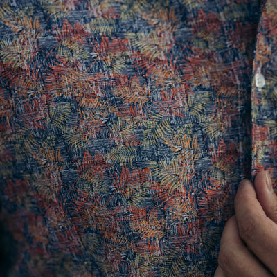 Camasa din IN cu model multicolor